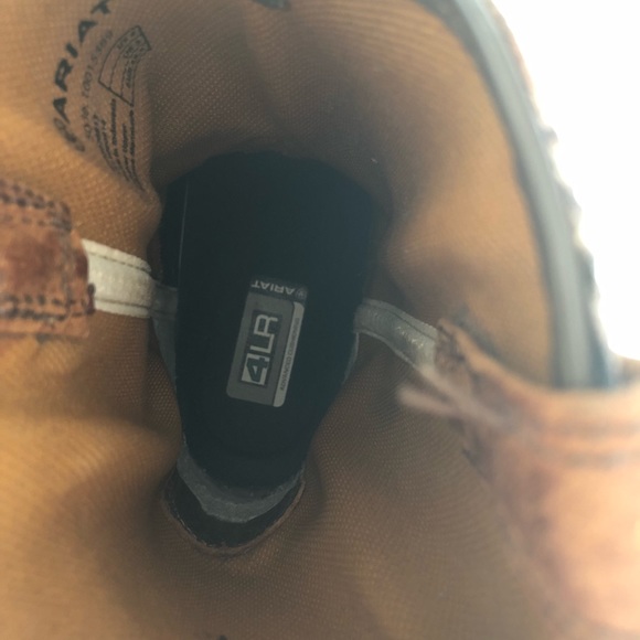 Ariat work boots cowgirl boots fits like 6.5 - Picture 6 of 7